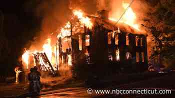 Historic building in Haddam destroyed by overnight fire