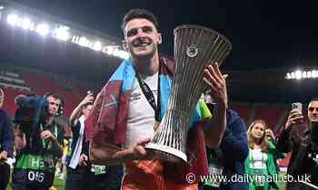 Declan Rice is a West Ham legend like Bobby Moore and Billy Bonds, claims Joe Cole