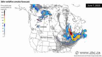 How 'severe and unusual' smoke from Canadian wildfires is spreading and what it means for your health
