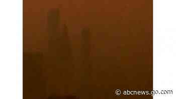 WATCH:  Timelapse: Canadian wildfire smoke envelops New York City