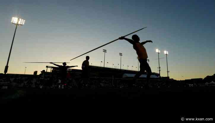 Texas decathlete hanging on to small lead after 1st day of competition at NCAAs