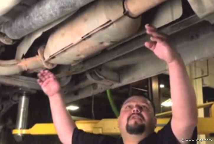 Bernalillo County finds cheap, simple solution to prevent catalytic converter thefts