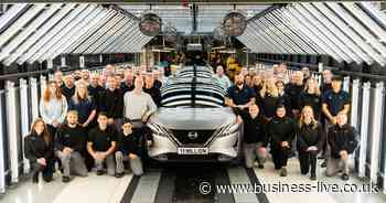 Nissan Sunderland plant passes 11 million vehicle milestone