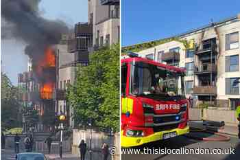 Croydon Whitehorse Road: 80 people escape flat fire