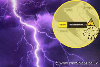 Met Office issue Wirral with yellow weather warning for thunderstorms