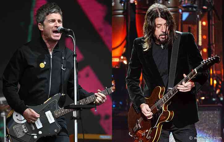 New lead in Foo Fighters vs Noel Gallagher Number One album race