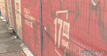 Stretch of Calgary’s 17 Avenue to close for the weekend