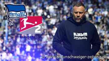 Hertha BSC geht mit Dardai in die 2. Liga