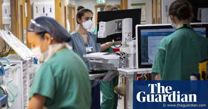 NHS chiefs blame staff shortages for record 7.4m people on waiting lists in England