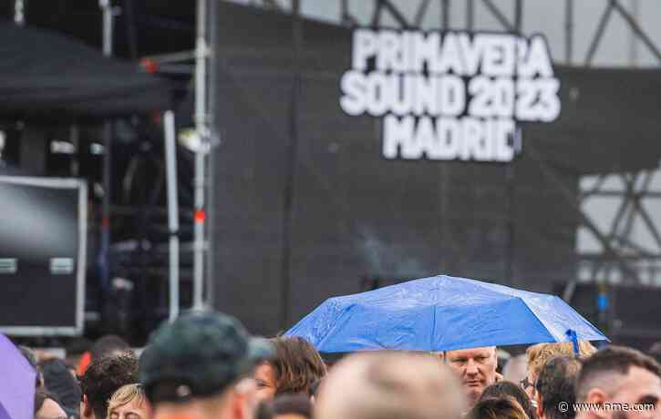 Footage and photos show impact of weather at Primavera Madrid 2023