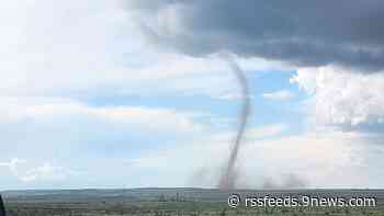 Landspout tornado touches down north of Denver metro area
