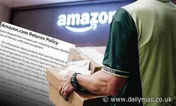 Here are the 10 things you can't return to Amazon