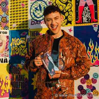 Olly Alexander receives a BRIT Billion Award for Years & Years