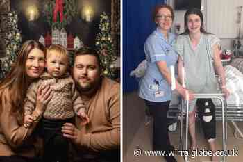 Wirral mum diagnosed with giant cell tumour on knee