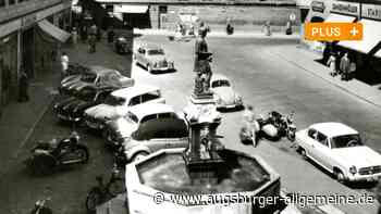 Eine Brunnenfigur als Futter für die Kanonen