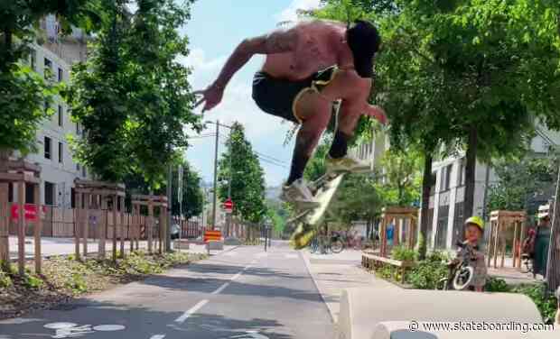 Look: Aurelien Giraud Pieces Together An Impressive Line At This Killer Spot