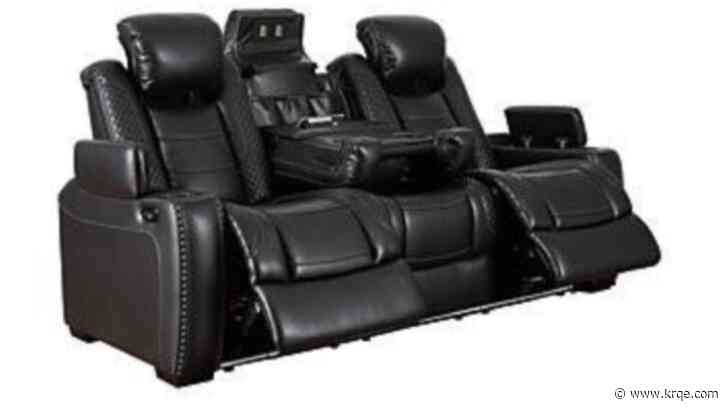 Ashley Furniture recalls thousands of loveseats, sofas, and recliners