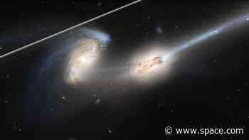 This new tool 'cleans' annoying satellite trails from Hubble telescope photos