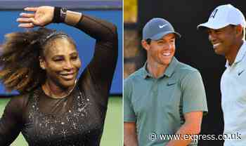 Rory McIlroy and Tiger Woods step up new golf competition with Serena Williams' help