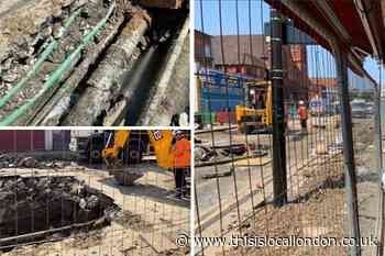 Wealdstone road closures to last a week after flood