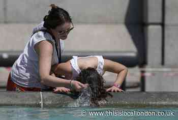 June heatwave North London weekend weather forecast