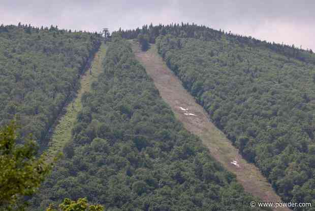 Ski Resort Writes Heartfelt Tribute For The Season's Last Patch Of Snow