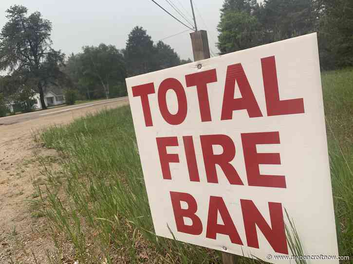 Upcoming rain won’t be enough to lift fire ban: Bancroft Fire Chief 