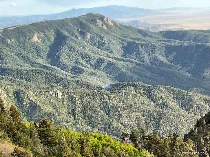 Update: Firefighters tackling wildfire in Sandia Wilderness near Albuquerque