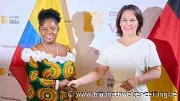 Baerbock wirbt in Kolumbien für Energiekooperation