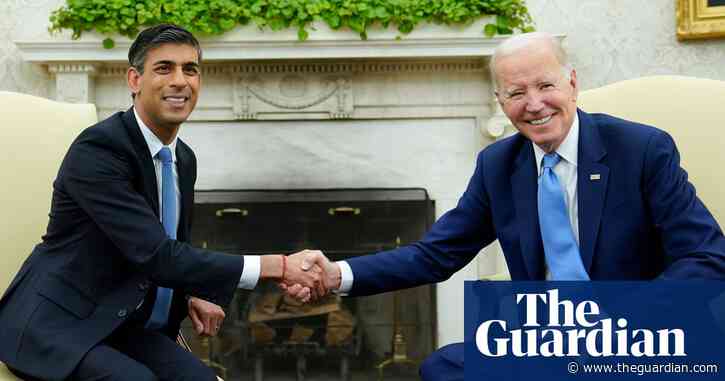 Rishi Sunak and Joe Biden seal landmark deal on UK-US cooperation