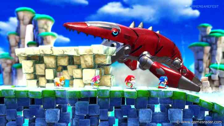Sonic Superstars looks great and it's not just because of the playable Amy, Knuckles, and Tails