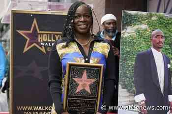 Tupac Shakur receives Walk of Fame star honor in the same month as birthday