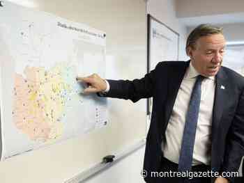 As firefighters arrive from France, Legault defends decision to snub ones from Montreal