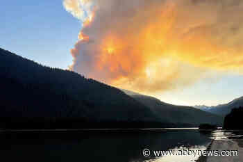 Soards Creek Wildfire grows to over 1,100 hectares north of Revelstoke