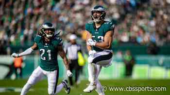 Eagles OTA observations: Christian Elliss takes first-team linebacker snaps, picks off Jalen Hurts