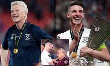Declan Rice WILL leave West Ham in the summer while David Moyes faces an uncertain future