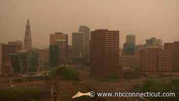 Smoke persists in Connecticut and creates challenges for outdoor workers