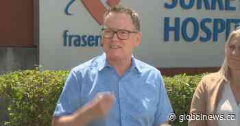 Opposition leader calls for ‘urgency’ in Surrey Memorial Hospital upgrades