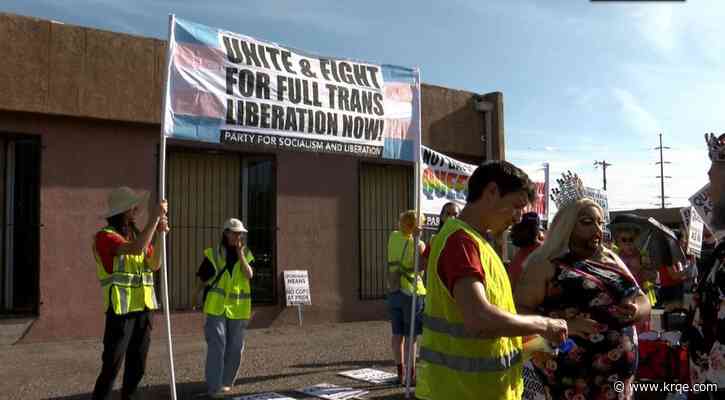 Albuquerque Pride marches to Pride Candlelight Vigil to honor suicide victims