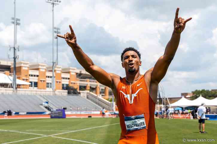 Texas junior Leo Neugebauer sets NCAA record in decathlon, wins national title