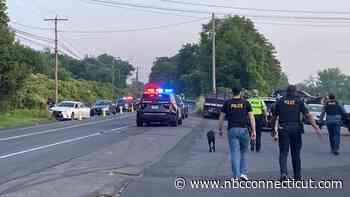 Police cruiser damaged after pursuit in Meriden