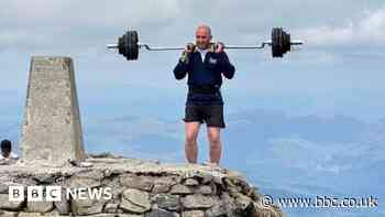 Man carries barbell up Ben Nevis for charity