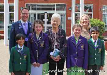 Dame Jacqueline Wilson visits Westholme School pupils