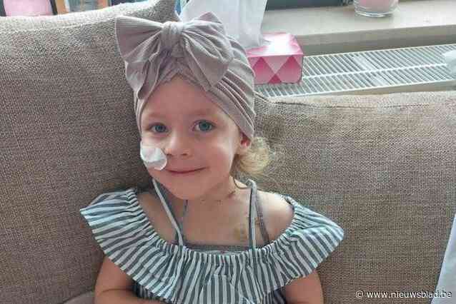 Ze leek de kanker verslagen te hebben, maar Jade (5) gaat niet meer beter worden: “Je kind zien lijden, is het ergste dat er is”