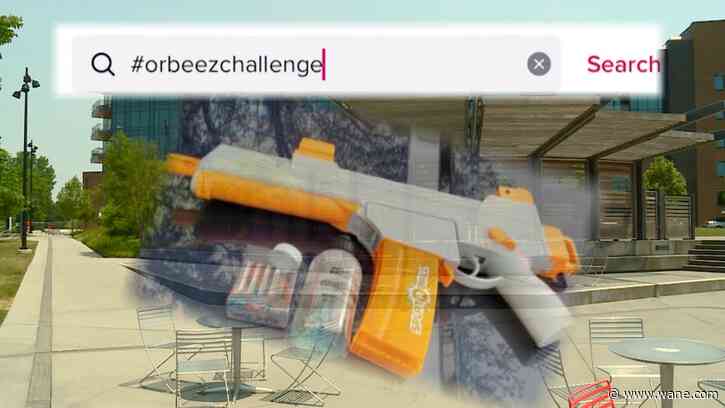 TikTok challenge involving gel guns causing problems in downtown Fort Wayne park