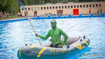 Freier Eintritt für Kinder: Neptunfest im Kahlaer Freibad