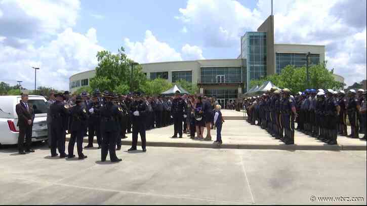 Emotional send-off for fallen Denham Springs officer Shawn Kelly