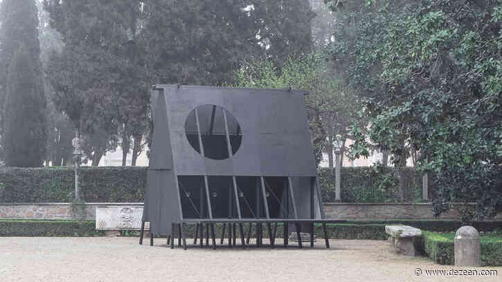 Buero Wagner creates adaptable black-timber pavilion in Rome