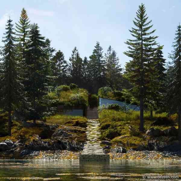 Bjarke Ingels designs Vollebak Island home to demonstrate "philosophy of hedonistic sustainability"