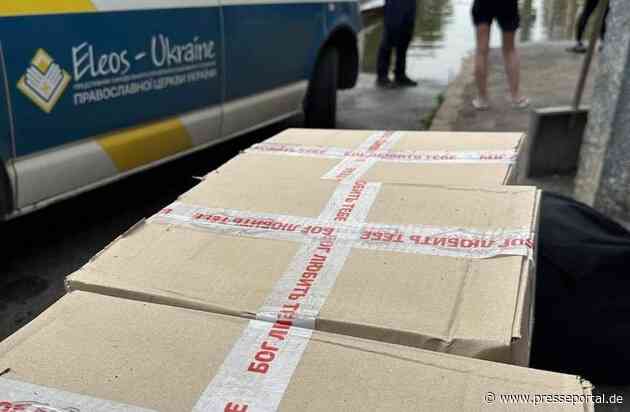 Flutkatastrophe in der Ukraine: Hilfe der Johanniter erreicht Betroffene / Hilfsgüter im Wert von 200.000 Euro wurden für Menschen in den eingeschlossenen Dörfern nördlich von Cherson beschafft